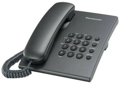 Телефон Panasonic KX-TS2350RUT (темно-серый)