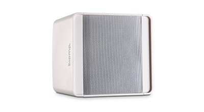 Акустическая система BIAMP [KUBO3T-W] (APART) пассивная широкополосная корпусная:3"НЧ-ВЧ.115Гц20кГц. 50Вт(16Ом).2,5 /5 /10Вт(100 В).Макс.SPL:106dB. 100°х100°. IP40.2хEuroblock.Кронштейн U-bracket в комплекте.Белый (в упаковке 2шт, цена указана за 1шт)