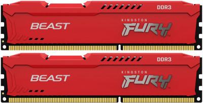 Память оперативная Kingston FURY Beast Red KF316C10BRK2/16