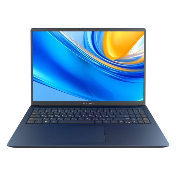 Ноутбук Maibenben M657 16" WUXGA IPS, AMD R7-5825U, 16Gb, 512Gb SSD, Linux, синий (мышка + коврик)