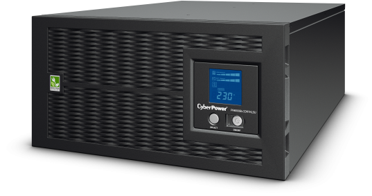 ИБП CyberPower PR6000ELCDRTXL5U, Rackmount, Line-Interactive, 6000VA/4500W, 8 IEC-320 С13, 2 IEC C19 розеток, 1 Hardwire 3-wire USB&Serial, RJ11/RJ45, SNMPslot, LCD дисплей, Black, 0.9х0.5х0.5м., 120кг. CyberPower PR6000ELCDRTXL5U