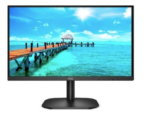 МОНИТОР 21.5" AOC 22B2AM Black (VA, 1920x1080, 75Hz, 4 ms, 178°/178°, 250 cd/m, 20M:1, +HDMI 1.4, +MM)