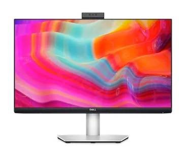 МОНИТОР 23.8" DELL S2422HZ Black-Silver с поворотом экрана (IPS, 1920x1080, 75Hz, 4 ms, 178°/178°, 250 cd/m, 1000:1