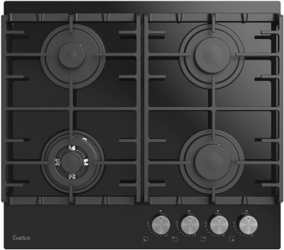 Встраиваемая варочная панель газовая EVELUX HEG 650 BG