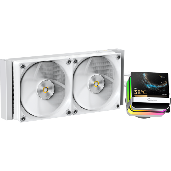 Система жидкостного охлаждения Ocypus Sigma-L24-WH2ANWL00P-GL White