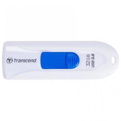 Флеш накопитель 32GB Transcend JetFlash 790, USB 3.1, Белый/Синий