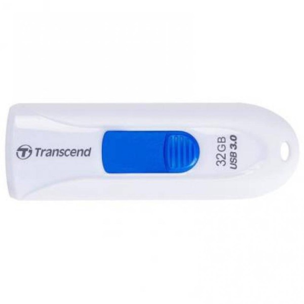 Флеш накопитель 32GB Transcend JetFlash 790, USB 3.1, Белый/Синий