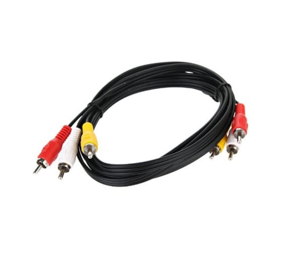 Кабель соединительный 3xRCA (M) - 3xRCA (M), 2m Telecom <TAV7150-2M>