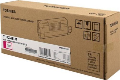 Тонер-картридж Toshiba ES287CS/347CS/407CS   T-FC34EM  красный (о)