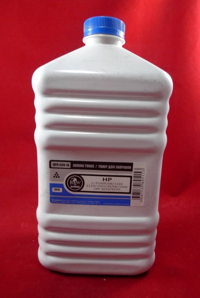 Тонер для картриджей CB435A/CE285A/CE278A/CF283A, CRG-712/725/737/728 (кан. 1кг) B&W Premium фас.Россия