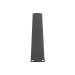 Панель 1U заглушка ONTEK BLK1U-9005, крепление 19 1U, черный RAL 9005