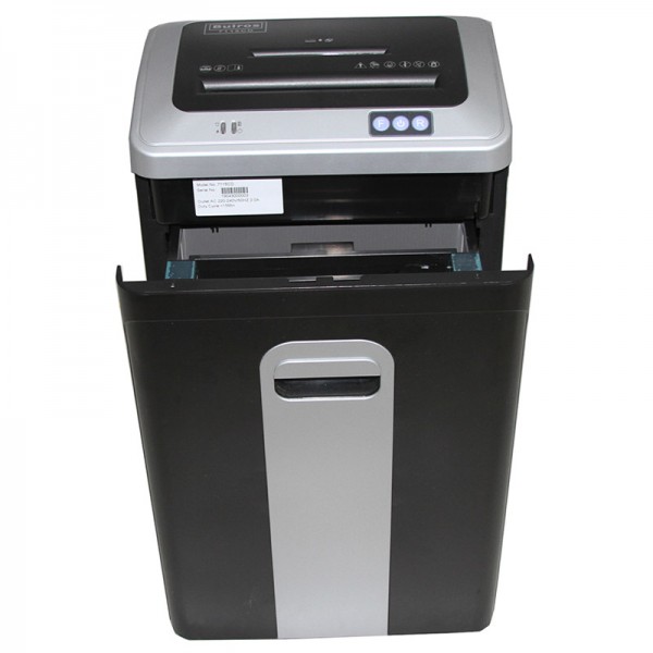 Шредер Bulros 7115CD, 3x25мм, чёрный корпус с серебрянной полосой/сереб. голова