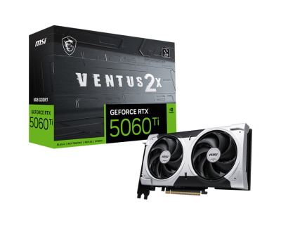 Видеокарта MSI GeForce RTX 5060 Ti 8G VENTUS 2X PLUS