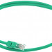 Greenconnect Патч-корд прямой, малодымный LSZH 3.0m UTP кат.6, зеленый, 24 AWG, литой, ethernet high speed, RJ45, T568B, GCR-50729 Greenconnect RJ45(m) - RJ45(m) Cat. 6 U/UTP LSZH 3м зелёный