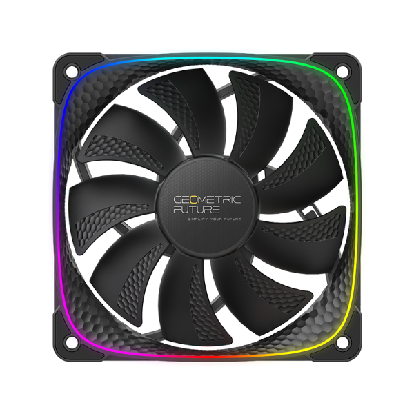 Вентилятор корпусный Geometric Future 2503RB-12 Black