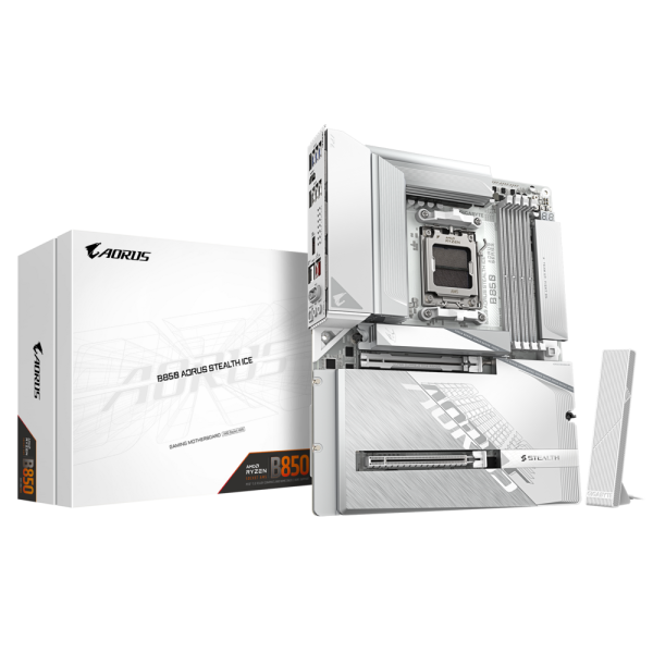 Материнская плата GIGABYTE B850 A STEALTH ICE