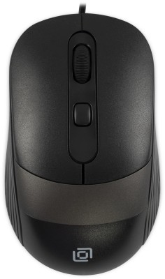 Мышь Oklick 310M черный/серый оптическая 2400dpi USB для ноутбука 4but (1869096) Oklick 1869096