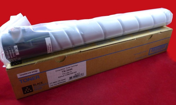 Тонер Konica-Minolta bizhub C258/308/368 TN-324K black 28K ELP Imaging®