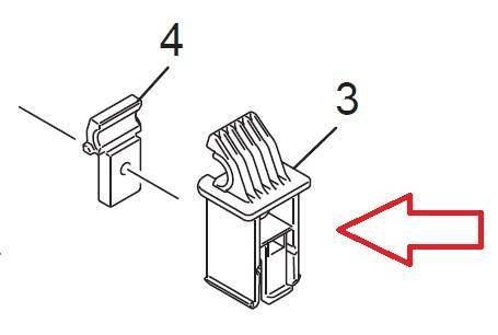 Петля правая BROTHER MFC-7360 (LX5180003)