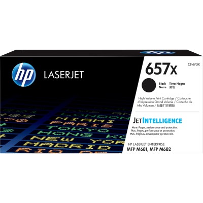 Тонер-картридж HP 657X Black Original LaserJet Toner Cartridge (CF470X)