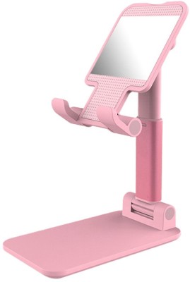 GCR Держатель настольный для смартфона или планшета, розовый с зеркалом , складной, с регулируемой высотой, GCR-53379 Greenconnect GCR-53379