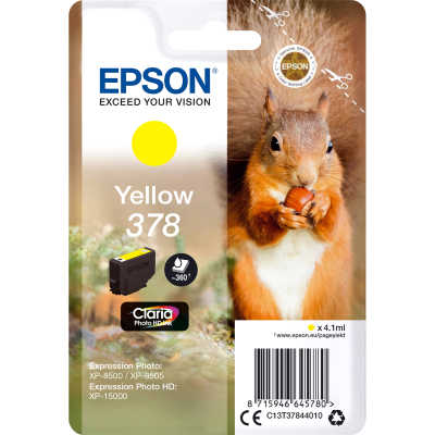 Картридж Epson C13T37844010