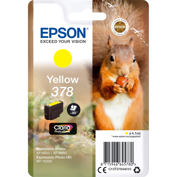 Картридж Epson C13T37844010
