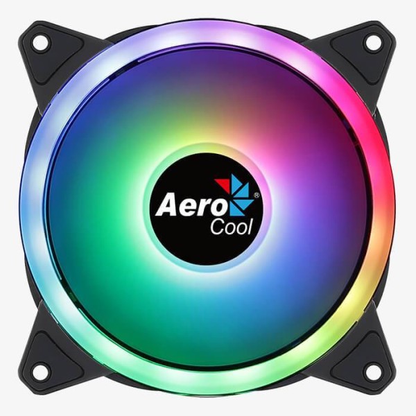 Вентилятор Aerocool Duo 12 ARGB (120мм, 19.7dB, 1000rpm, 6-pin, подсветка) RTL (4710562752571)