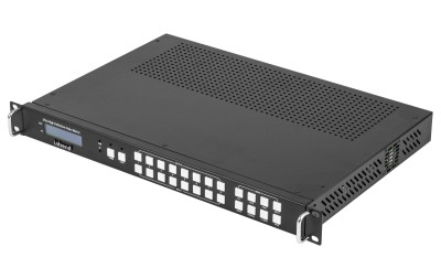 Матричный коммутатор Intrend [ITMFS-8x8H2A] HDMI 8x8, разрешение 4К60, бесподрывный, с поддержкой видеостены, деэмбеддирование звука