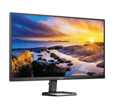 МОНИТОР 27" PHILIPS 27E1N5500LA/00 Black с поворотом экрана (VA, 2560x1440, 75Hz, 1 ms, 178°/178°, 300 cd/m, 4000:1)