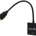 Кабель-переходник HDMI(M) -> VGA(F)   Telecom [TA558] Telecom HDMI(M)  —  VGA(F)