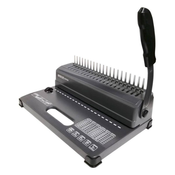 Переплетчик Office Kit B2112N / А5, А4 / на пластиковую пружину /сшивает до 450 лст. /перфорирует 12 лст.