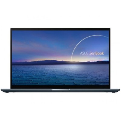 Ноутбук ASUS UX535LI-H2171T Touch +bag 15.6"(3840x2160 OLED)/Touch/Intel Core i7 10870H(2.2Ghz)/16384Mb/512PCISSDGb/noDVD/Ext:nVidia GeForce GTX1650Ti(4096Mb)/Cam/BT/WiFi/war 1y/2kg/Pine Grey/W10 + ScreenPad