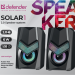 Defender Акустическая 2.0 система Solar 1 6Вт, подсветка, питание от USB Defender Solar