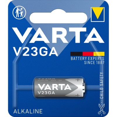 Батарейка Varta ELECTRONICS LR23/A23/MN21 BL1 Alkaline 12V (4223) (1/10/100) VARTA 04223101401