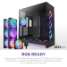 Корпус без блока питания NZXT H9 Flow RGB+ CM-H92FB-P1