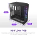 Корпус без блока питания NZXT H9 Flow RGB+ CM-H92FB-P1