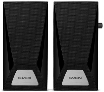 SVEN SPS-555, чёрный, акустическая система 2.0, USB, мощность 2x3 Вт(RMS) SVEN SPS-555