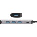 Адаптер концентратор Type-C --> 4 port USB3.0 HUB+PD, Alum Shell  VCOM <CU4383> VCOM CU4383