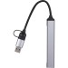 Адаптер TypeC+adapter-->USB3.0+2USB2,0+SD+TF, VCOM <DH297> VCOM DH297