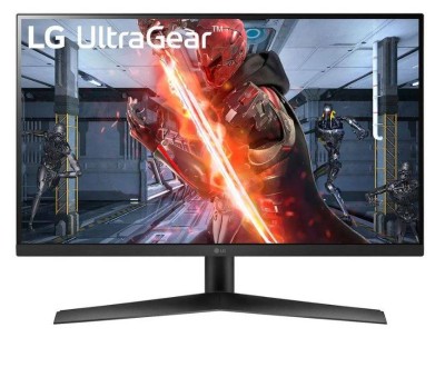 МОНИТОР 27" LG Gaming 27GN60R-B Black (IPS,1920x1080, 144Hz, 1ms, 178°/178°, 300 cd/m, 1000:1, +DP, +НDMI)