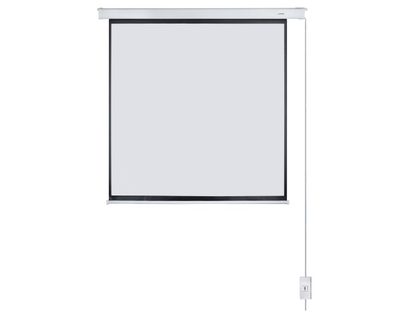 [LMC-100106] Экран с электроприводом Lumien [Master Control] 305x305 см (165") Matte White FiberGlass черн. кайма по периметру 1:1