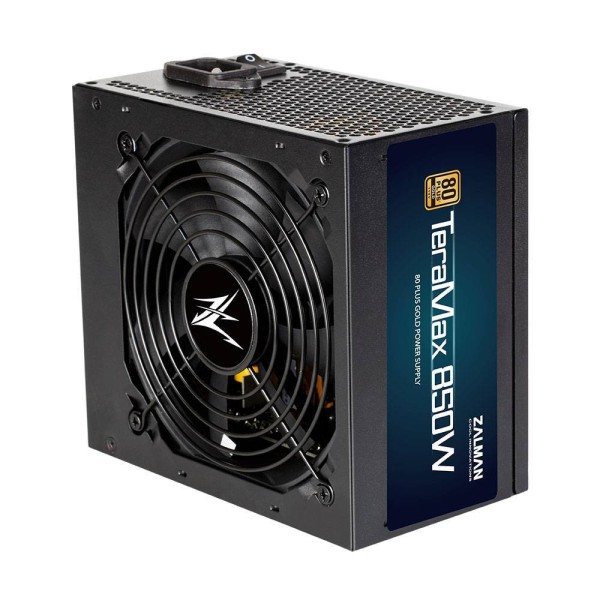 Блок питания 850W Zalman ZM850-TMX TeraMax (ATX 12V v2.52, APFC, 80+ GOLD, fan 12cm) Ret