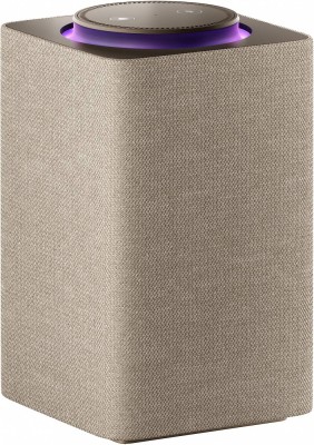 Умная колонка YNDX-00053E Яндекс Станция Макс с Zigbee, 65 Вт, Алиса, LED-экран, WiFi, Bluetooth, LAN, HDMI, бежевый