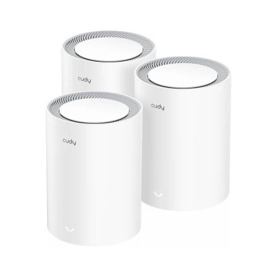 Cudy M3600(3-Pack) Двухдиапазонная Mesh-система Wi-Fi 7 BE3600, 2,4/5 ГГц, до 3570 Мбит/с, 3x1 Гбит/с, Cudy Mesh