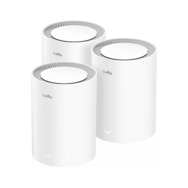 Cudy M3600(3-Pack) Двухдиапазонная Mesh-система Wi-Fi 7 BE3600, 2,4/5 ГГц, до 3570 Мбит/с, 3x1 Гбит/с, Cudy Mesh