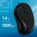 Мышь Oklick 115S черный оптическая 1200dpi USB для ноутбука 3but (711636) Oklick 711636