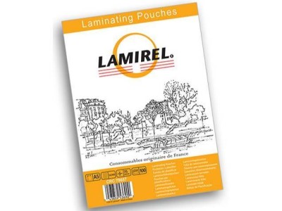 Пленка для ламинирования  Lamirel,  А5, 75мкм, 100 шт.
