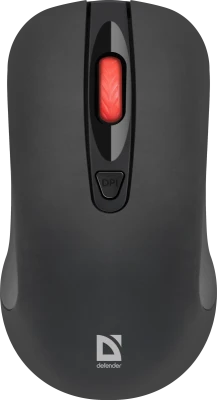 Defender Беспроводная оптическая мышь Nexus MS-195 черный,4 кнопки,800-1600 dpi Defender 52195