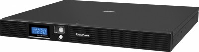 ИБП CyberPower OR1000ELCDRM1U, Rackmount, Line-Interactive, 1000VA/600W, 4+2IEC-320 С13 розетки, USB&Serial, RJ11/RJ45, SNMPslot, LCD дисплей, Black, 0.75х0.6х0.2м., 18кг. CyberPower OR1000ELCDRM1U